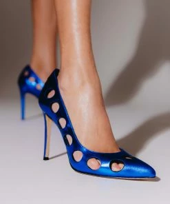 ALZÚARR Collections The Cece Metallic Blue