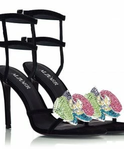 ALZÚARR The Lady Orchid Multi Crystals Black