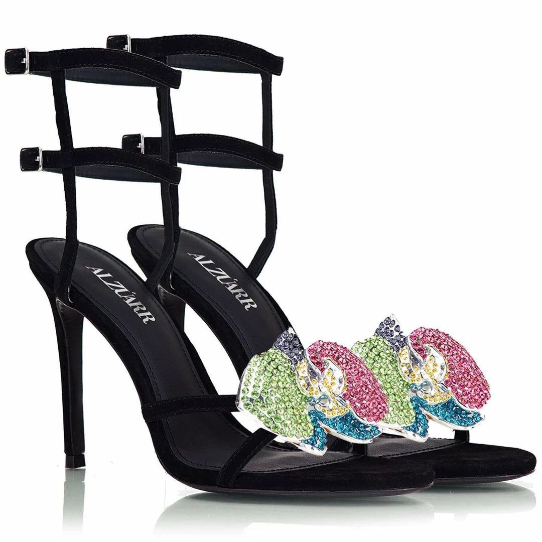 ALZÚARR The Lady Orchid Multi Crystals Black 2 ALZÚARR The Lady Orchid Multi Crystals Black