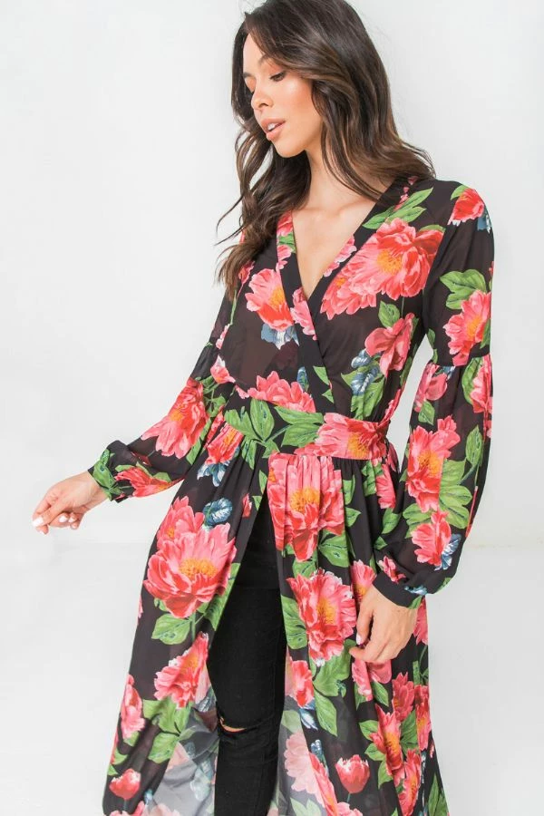 Fabulous Shoes TOPS FLORAL MAXI TOP 1 Fabulous Shoes TOPS FLORAL MAXI TOP