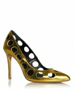 ALZÚARR The Cece Metallic Gold