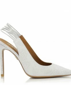 ALZÚARR The Fiarr Baroc Puffy Print White