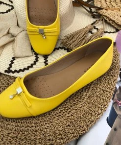 Fabulous Shoes Yellow Ballerinas