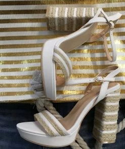 Fabulous Shoes White Leoline
