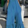 Fabulous Shoes Blue Flared Jumpsuit JUMPSUITS