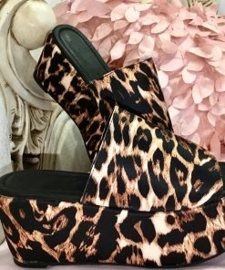 Fabulous Shoes Animal Print Platforms