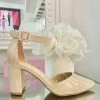 Fabulous Shoes Nude Work Pump