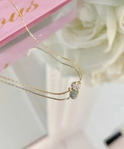 Fabulous Shoes Gold Mini Crystal Ball ACCESORIES AND JEWELRY