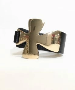 Fabulous Shoes ACCESORIES AND JEWELRY Gold Cross Bracelet
