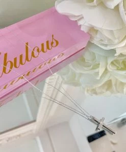 Fabulous Shoes Silver Cross Charm ACCESORIES AND JEWELRY