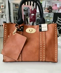 Fabulous Shoes Brown 2 In 1 Handbag HANDBAGS