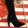 Fabulous Shoes Black Long Boots