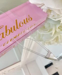 Fabulous Shoes ACCESORIES AND JEWELRY Silver Chalice Triangle