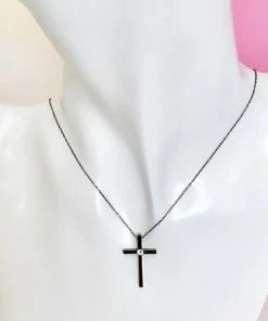 Fabulous Shoes Silver Cross Charm ACCESORIES AND JEWELRY