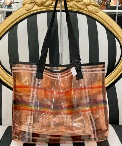 Fabulous Shoes Clear Collection Coral Handbag TROPICAL COLLECTION