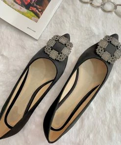 Fabulous Shoes Black Ballerinas