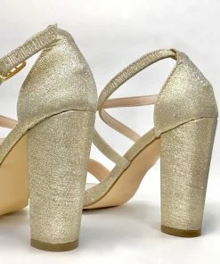 Fabulous Shoes Chelsea Champagne Shimmer Heels 7 Fabulous Shoes Chelsea Champagne Shimmer Heels
