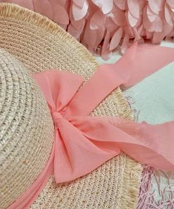 Fabulous Shoes TROPICAL COLLECTION Pink Beach Hat