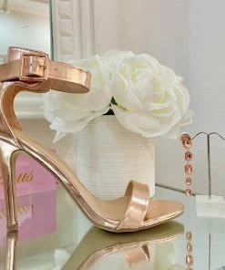 Fabulous Shoes Rose Gold Heels