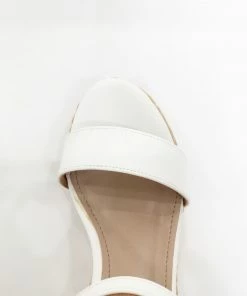 Fabulous Shoes Eugenia-White And Natural