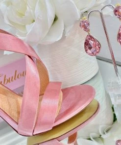 Fabulous Shoes Dusty Pink Heels