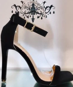 Fabulous Shoes Black Jessica Heels