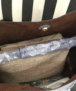 Fabulous Shoes Sky Blue 2 In 1 Handbag