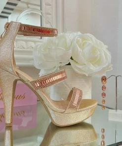Fabulous Shoes Rose Gold Fabulous Heel