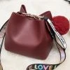 Fabulous Shoes Pompon Red Mini Bag