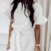 Fabulous Shoes White Gia Short Dress SHORT DRESSES