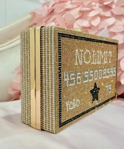 Fabulous Shoes HANDBAGS Gold No Limit Collection