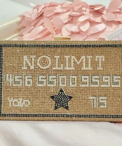 Fabulous Shoes HANDBAGS Gold No Limit Collection