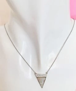 Fabulous Shoes ACCESORIES AND JEWELRY Silver Chalice Triangle