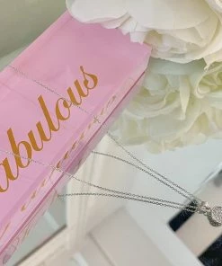 Fabulous Shoes ACCESORIES AND JEWELRY Silver Crystal Circle