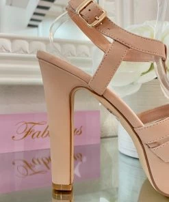 Fabulous Shoes Nude Chic Heels