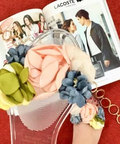 Fabulous Shoes Clear Jelly Flower Sandals