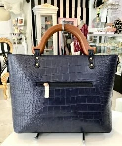 Fabulous Shoes Navy Blue 2 Piece Set HANDBAGS