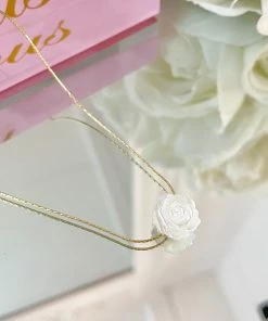 Fabulous Shoes ACCESORIES AND JEWELRY Gold Rose Charm