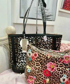 Fabulous Shoes Black Coral Collection HANDBAGS