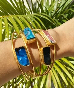 Fabulous Shoes ACCESORIES AND JEWELRY Gold & Multi Color Marbles