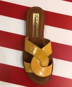 Fabulous Shoes MUSTARD FLATS