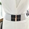 Fabulous Shoes Silver Stretch Belt Others