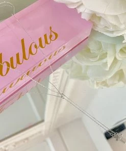 Fabulous Shoes Hanging Silver Cross ACCESORIES AND JEWELRY