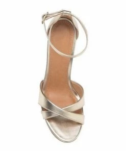Fabulous Shoes Mirror Gold Sandal