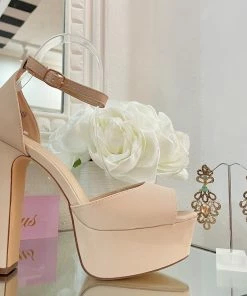 Fabulous Shoes Nude Fashion Heels