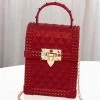 Fabulous Shoes Red Jelly Handbag