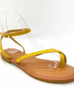 Fabulous Shoes Yellow Casual Sandals