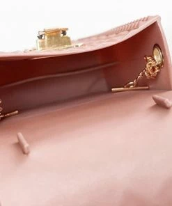 Fabulous Shoes Rose Gold Jelly Handbag