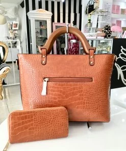 Fabulous Shoes Brown 2 Piece Set