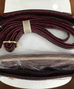 Fabulous Shoes Burgundy 2 Piece Set